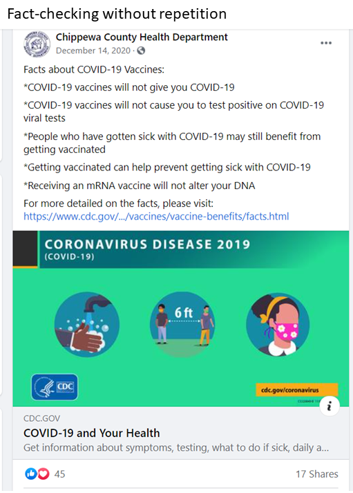 Fake CDC 'COVID health advisory' post is copypasta