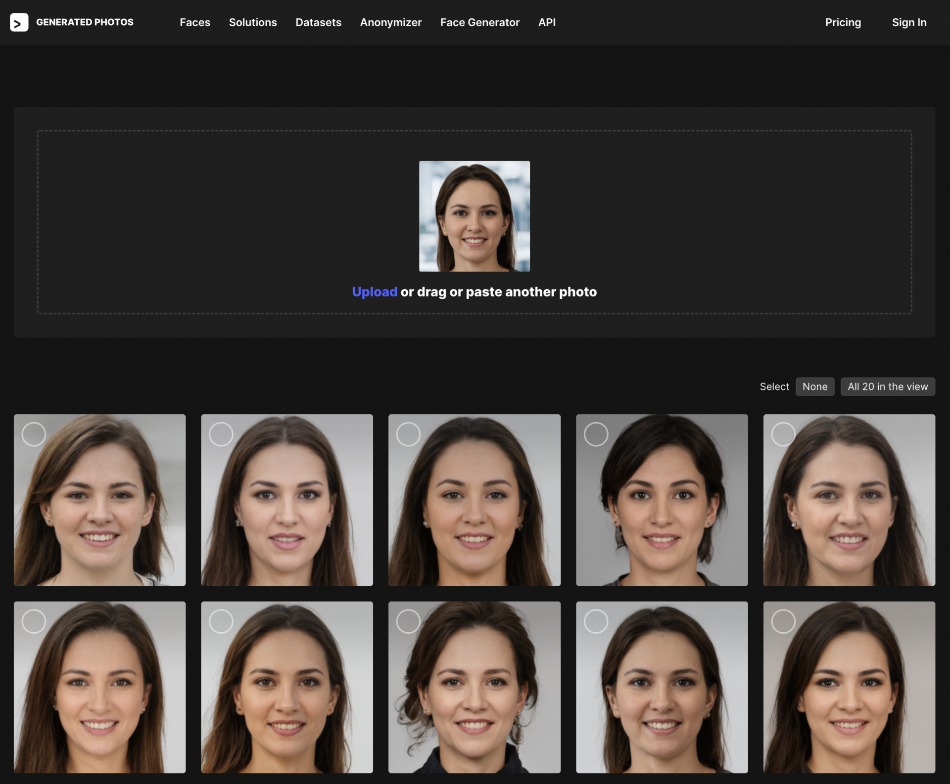 AI-synthesized faces are indistinguishable from real faces and more  trustworthy